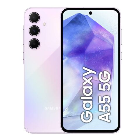 Samsung A556/256Gb A55 Awesome Lilac Kaip Naujas