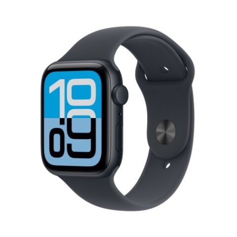 Apple Watch SE 3 GPS 44mm Midnight Aluminium Case with Midnight Sport Band M/L